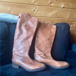 Sam Edelman Tan Leather Boots